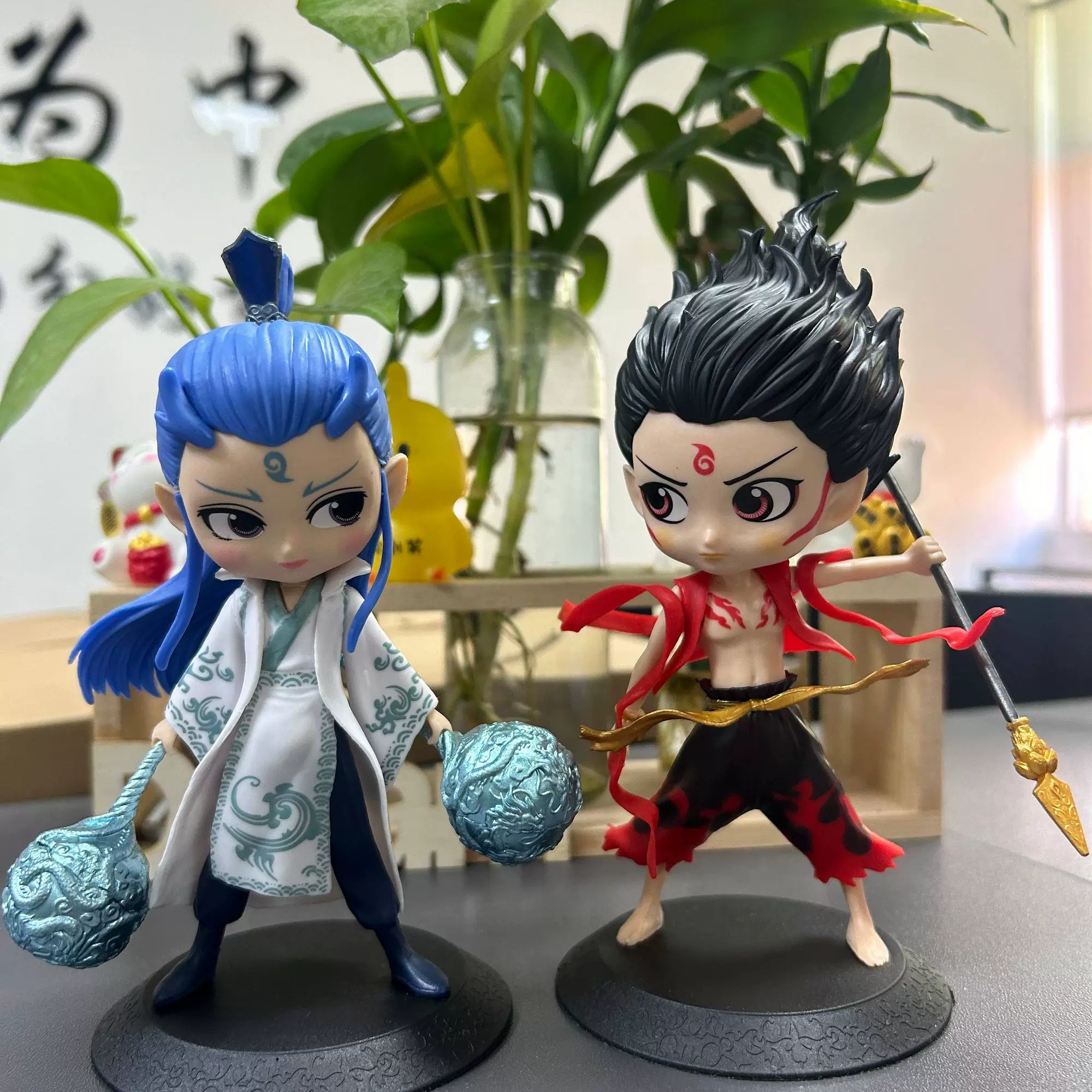 3D модель члена маятник  哪咤2之魔童闹海周边模型摆件模型人偶公仔玩具敖丙摆件丙丙新品