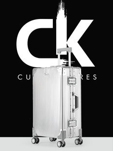 Металлический универсальный чемодан подходит для мужчин и женщин, коробка, алюминиево-магниевый сплав