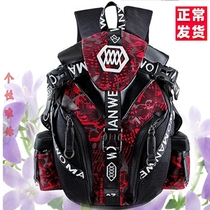 Can Put Helmet Locomotive Riding Gear Knight Full Armor Motorcycle Mens Cross-shoulder Backpack Waterproof Retro Personality