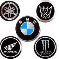 Motorcycle sticker BMW logo sticker metal sticker Ghost Fire Electric Retrofit Personality Stickler Creative Appliquet Waterproof
