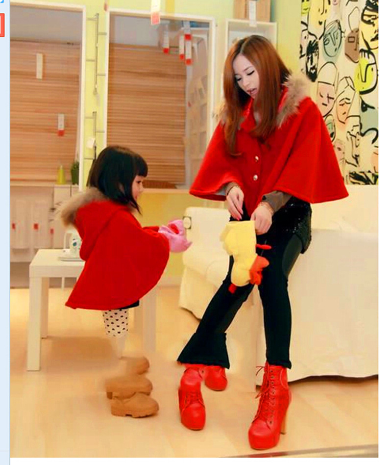 Cape pour fille en laine - Ref 2157125 Image 12