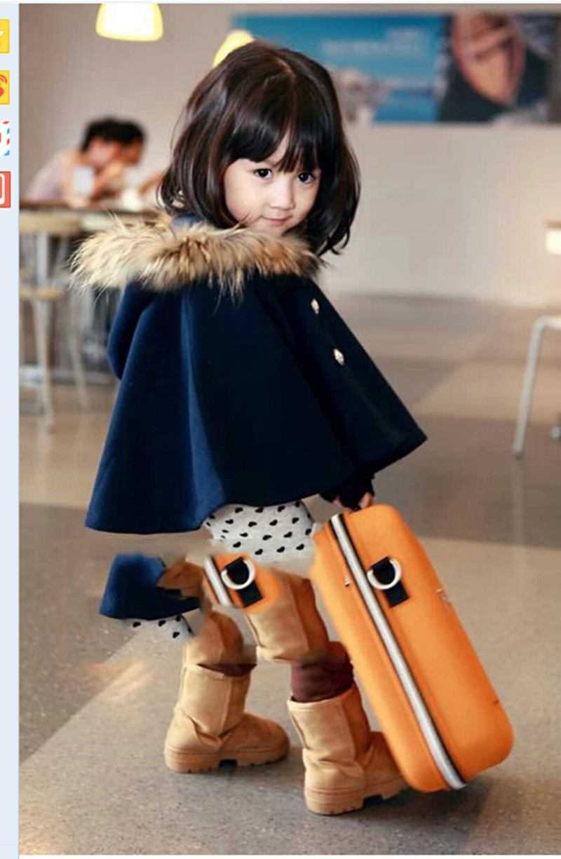 Cape pour fille en laine - Ref 2157125 Image 7