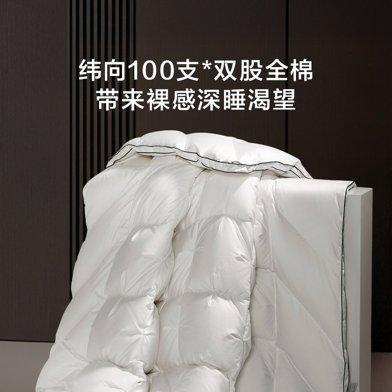 [Recommended by Lin Yilun] Luolai 100-Count Pure Cotton Washable Class a 95% White Goose down Quilt