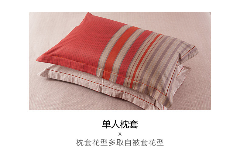 Carolina gia đình dệt bốn bông vải chéo chăn thời trang giường đôi 1,5 1,8 m - Bộ đồ giường bốn mảnh chăn ga