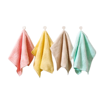 Roleinewild full cotton wash front Home Water suction small towels Towel Jacquard Pure Cotton Squared Towel Bath Towels