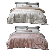 Luolai Home Textiles Quilt Core Mother Quilt Double Bed Class A Silk Goose Down Two-in-One Quilt Fluffy Warm Winter Quilt