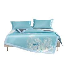 Luolai Home Textiles Spring and Summer Air-conditioned Mat Home 1 8m Double Bed Mat Cool 600D Oxygen Ice Silk Mat