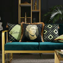 Park-au-style Pillow Sofa Lean back cushions Cushions American ins Comeback Light Extravagant headboard Stream-like inter-board Nordic