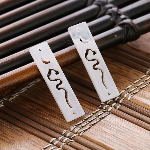 2 1 Часть 1 гобо DIY Уксусная кислота имитация раковина Полово 7*30 мм подвесные лист древний стиль 簪 Материал головной убор аксессуаров