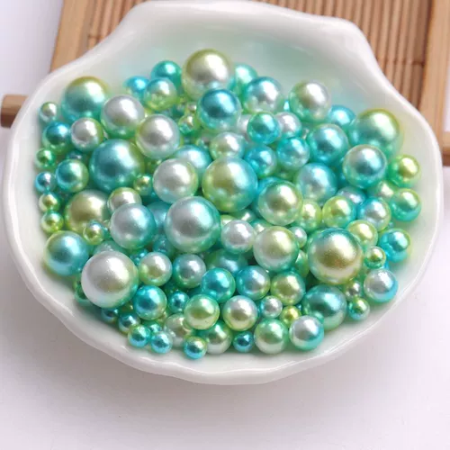 Смешанное украшение-шарик из жемчуга ручной работы, бусины, аксессуар для волос, коробка для косметики, аксессуары