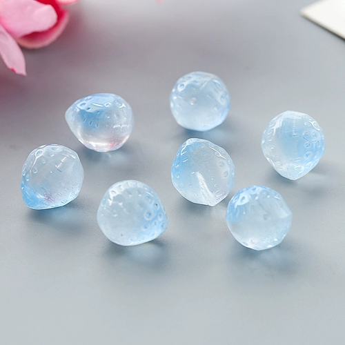 Клубника, бусины, китайская шпилька ручной работы, 10 шт, 15mm, «сделай сам»