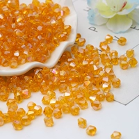 4 -миллиметровый бриллиант AB 50 штук оранжевый