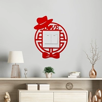 Наклейка-переключатель-галстук-бабочка LOVE