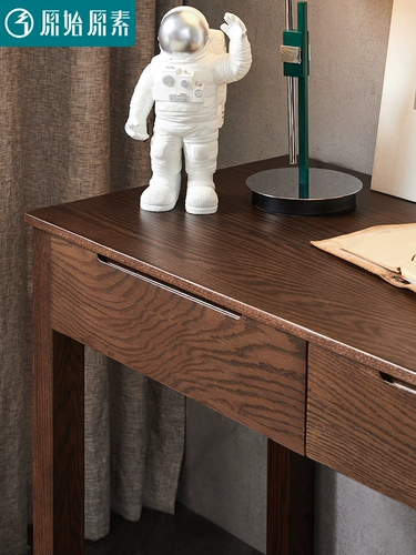 Оригинальные элементы, письменный стол из массива дерева, компьютерный стол из скандинавского дуба, небольшой верстак для квартиры, рабочий стол A4161