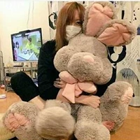 Большой плюшевый милый кролик, большая тряпичная кукла для сна, США