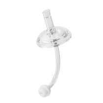 Suitable for Pigeon bottle accessories direct drinking straw nipple duckbill gravity ball handle third generation learning drinking cup lid