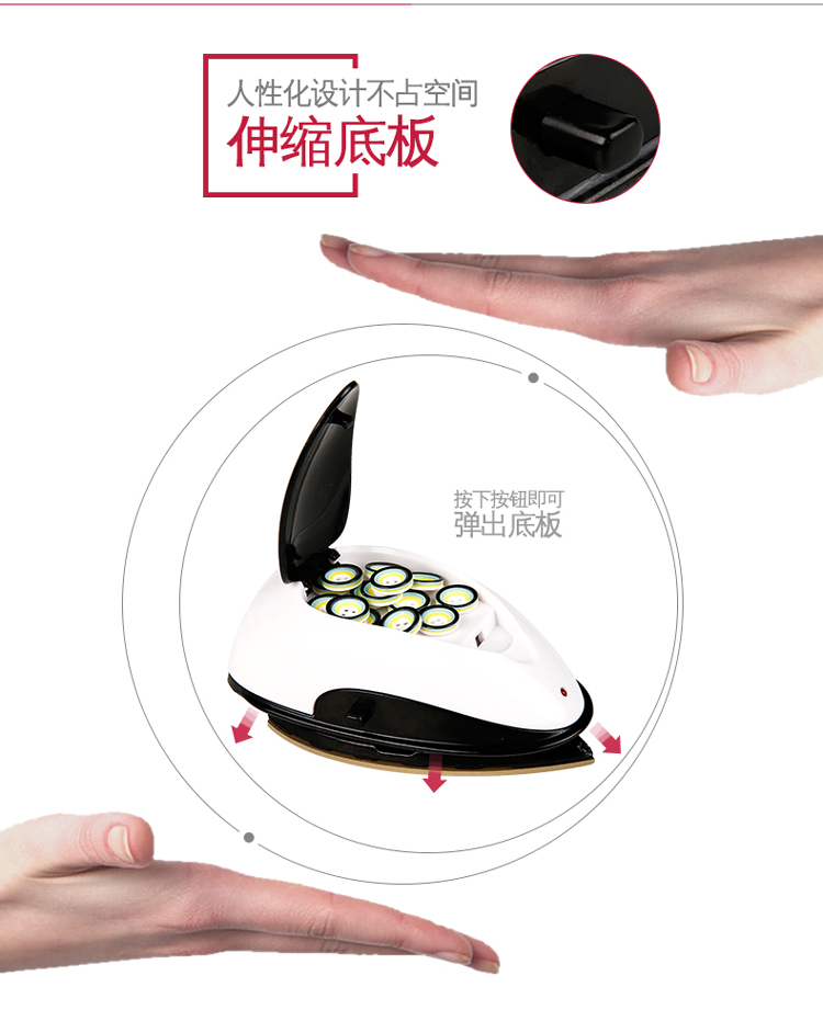 mua bàn ủi hơi nước đứng Youer sắt điện mini hướng dẫn du lịch nhỏ cầm tay du lịch cầm tay sắt khô năng lượng thấp không vấp - Điện sắt mua bàn ủi hơi nước đứng