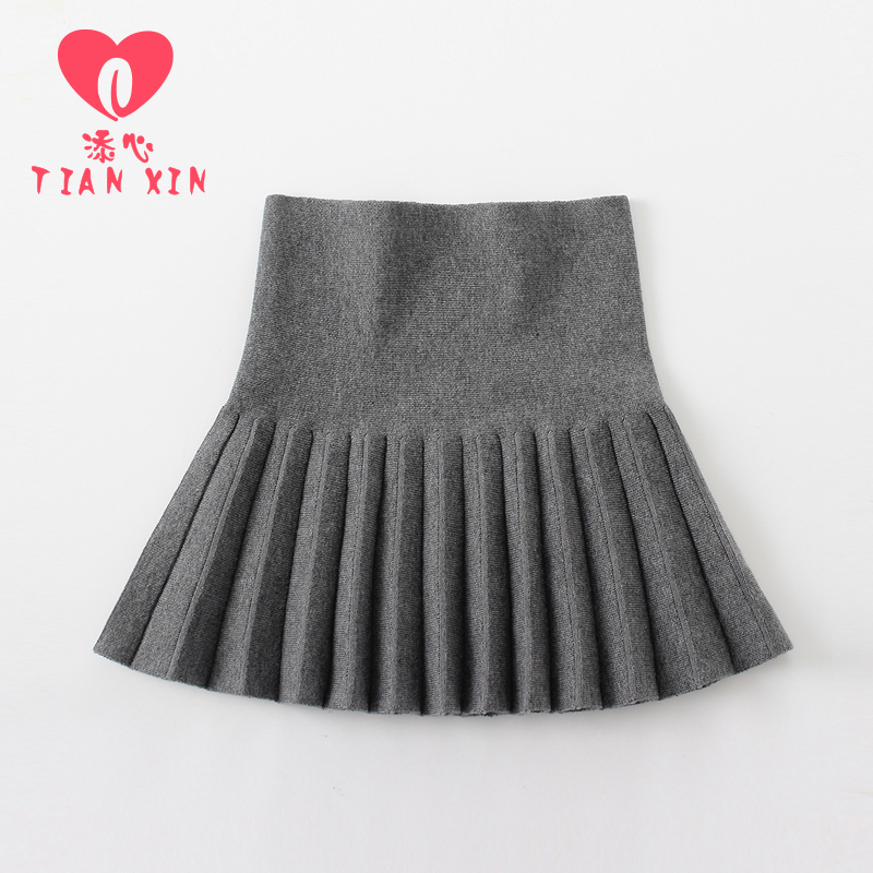 Child Short Skirt Woman 2022 new half body dress Korean version girl Pomponggirl Spring and autumn season foreign princess A word dress