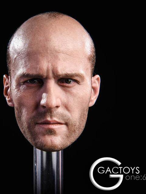 In Stock 1/6 Scale Male Soldier Head Sculpt Featuring Various Movie Stars Such as Jason, Wolverine, Captain America, Arnold, Superman, and Jackie Chan