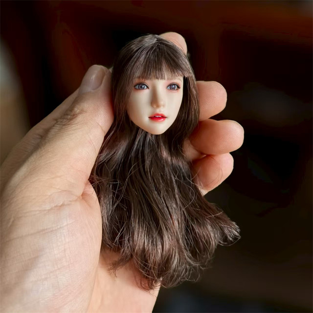 In Stock Z6Toys Zc016 Yue Yue 1/6 Female Soldier Figure Asian Movable Eyes Beauty Head Sculpt Model, 6 Styles in Total