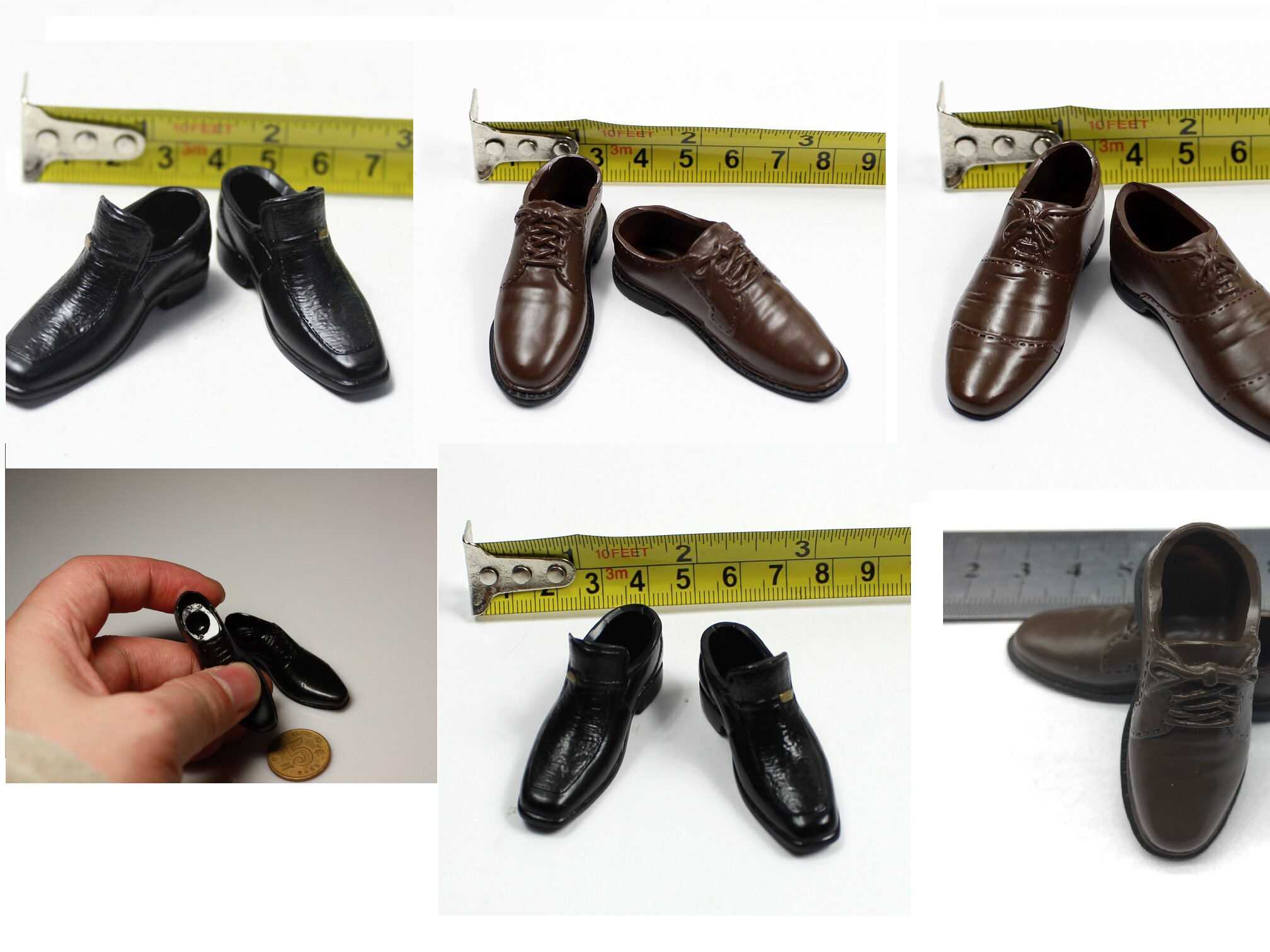 Spot 1 6 Soldiers Leather Shoes Sneakers Model 12 Inch Male Soldier Man Couple Shoes Boots Vegetarian Body Accessories Multiple