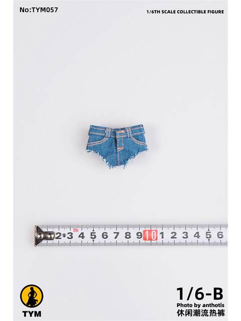 In Stock Tianyimei 1/6 Female Soldier Figure Tym057 Hot Girl Jeans a Style Long Version B Style Ultra-Short Version