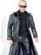 In Stock 1/6 Dollsfigure Ft014 Gothic Leather Jacket Coat Stylish Men's Outfit Cool