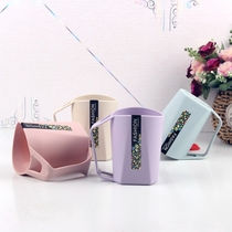 Weichun special wholesale creative simple couple plastic wash cup Tooth Cup Tooth Cup tooth Cylinder water Cup