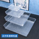 Wholesale transparent plastic square storage tray
