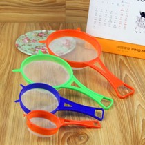 Lose clearance filter dense juice sieve fish net scoop spatula pellet sieve plastic sieving powder sieve