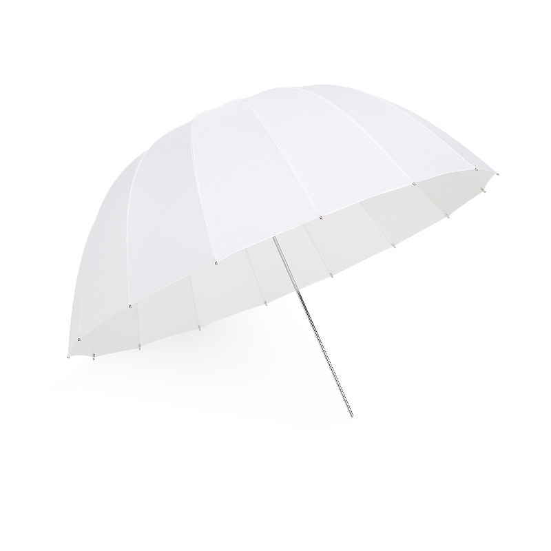 Factory direct sales photography umbrella shallow mouth 102cm soft umbrella Translucent umbrella Reflective umbrella This white image portable