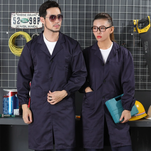 依莱翔 Демисезонная униформа медсестры для работы, нагрудник, белый халат, увеличенная толщина, рабочая одежда, делается под заказ