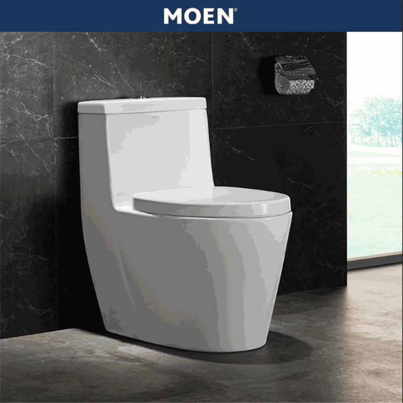 MOEN black hole strong punch jet siphon toilet water-saving ceramic household toilet SW3181
