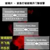 Glass breaking switch Special glass sheet Fire emergency alarm button Fire house manual alarm call switch
