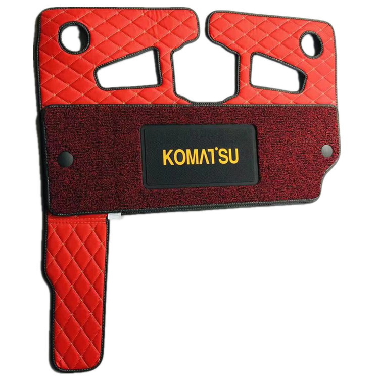 The excavator footbed is suitable for small pine PC60-8 70-8 cab footbed floor gum carpet accessories