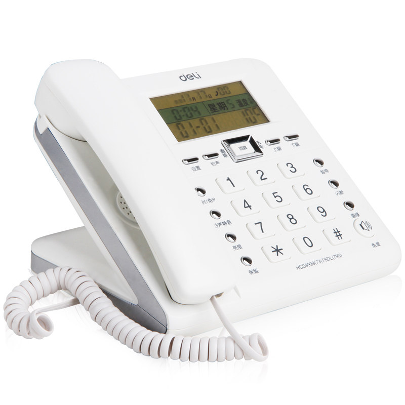 Able 790 Office Home Electric Cable Phone Fixed Phone landline Creativity Fashion Big Screen