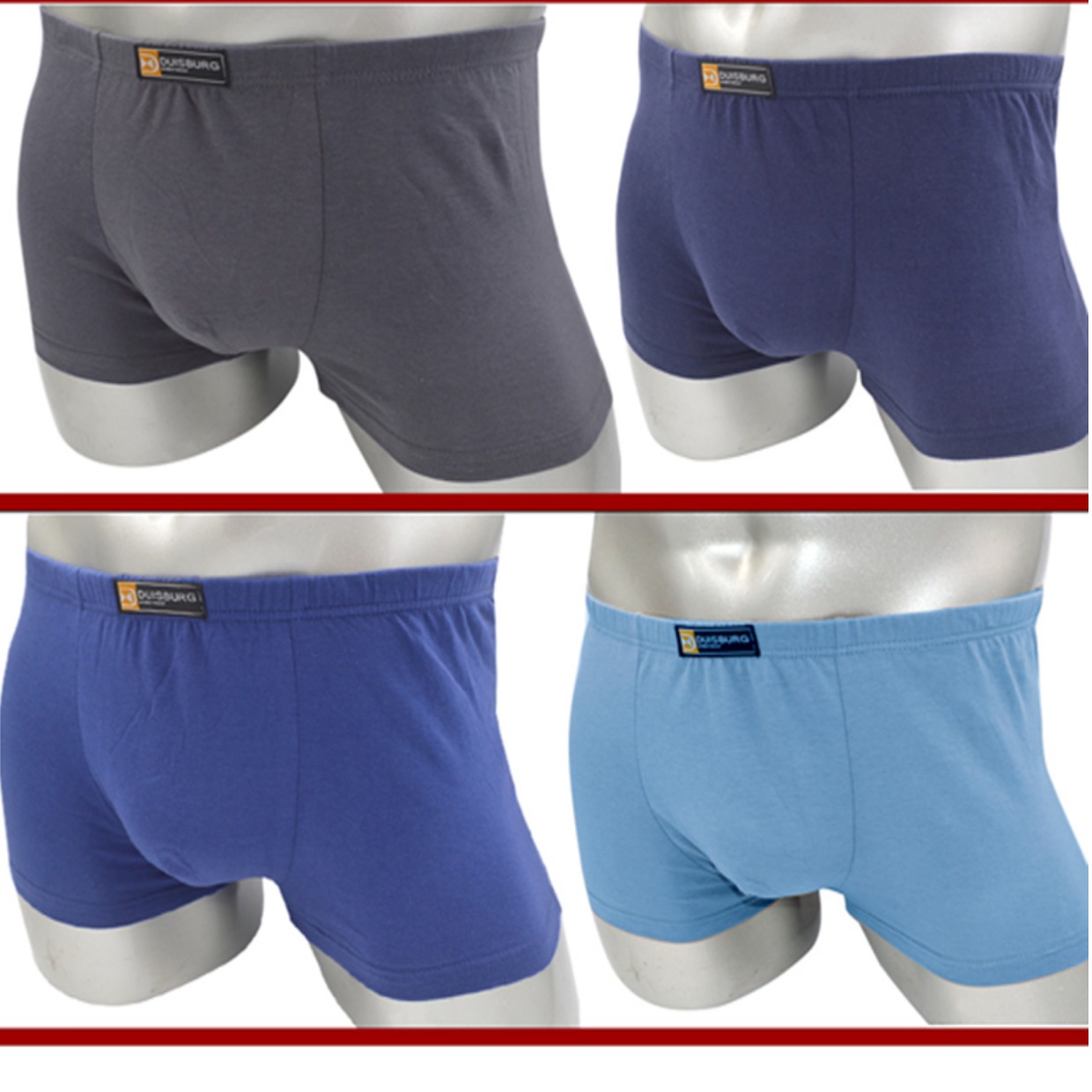 Đồ lót cotton nam, thắt lưng, boxer, đồ lót cotton trẻ trung, đồ lót cao đến eo set quần lót nam đẹp