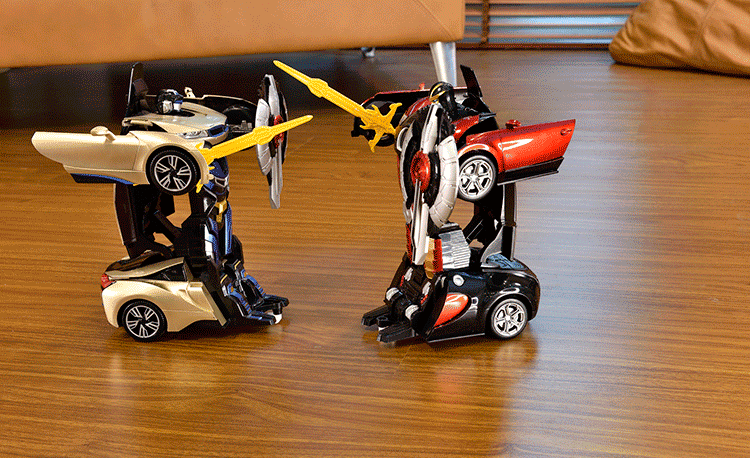Biến dạng robot đồ chơi King Kong điều khiển từ xa xe không dây sạc điều khiển từ xa xe quá khổ trẻ em đồ chơi xe cậu bé ô tô điều khiển từ xa cho bé