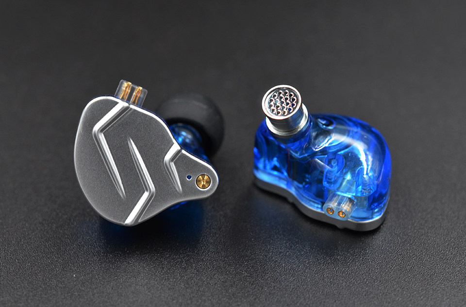 Проводные HiFi наушники kz zsn pro耳机入耳式有线圈铁高音质带麦重低音炮挂耳式吃鸡直播