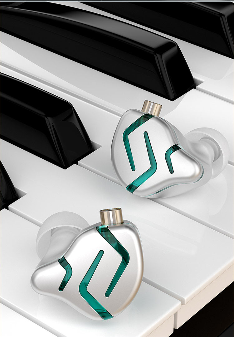 Проводные HiFi наушники kz zes静电耳机有线入耳式hifi高音质diy高解析监听手机线控通用