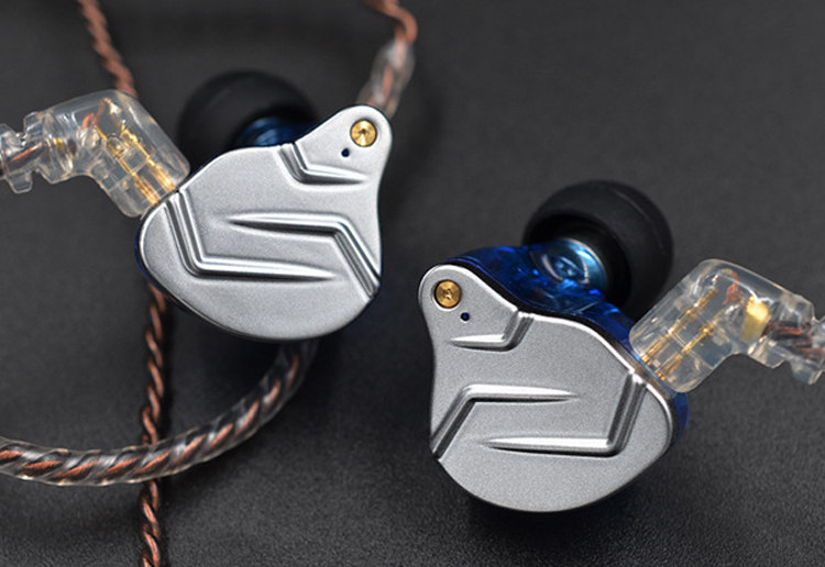 Проводные HiFi наушники kz zsn pro耳机入耳式有线圈铁高音质带麦重低音炮挂耳式吃鸡直播