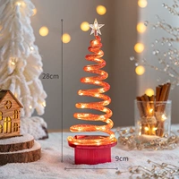 Маленькая красная светодиодная рождественская елка (спин -ретинг)