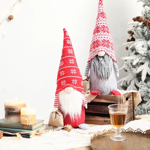 Рождественская кукла для пожилых людей, рождественский аксессуар