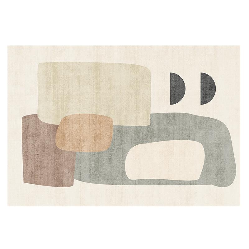 Tea Gas Mat 2021 new living room carpet resistance easy to handle light luxury high - luxury Master Bedroom floor mat