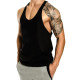 New Summer Slim Muscle Fitness Men's Sports Vest Printed Casual Sweat Vest Hurdles Bodybuilding Vest