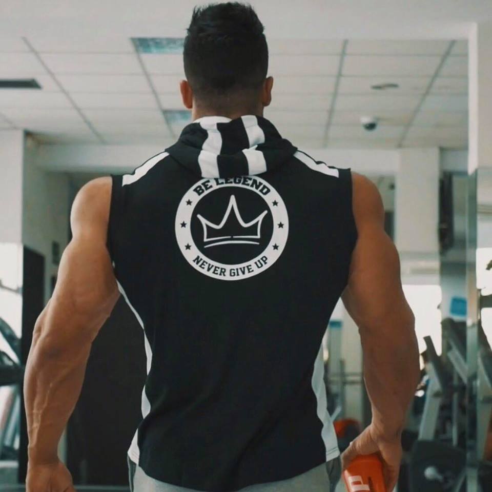 Cơ bắp tập thể dục brother vest nam trùm đầu thể thao vest Mỏng chạy đào tạo giản dị không tay thể thao mùa hè áo phao sát nách nữ