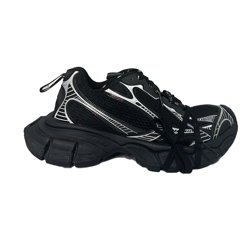 Классическая обувь Balenciaga Balenciaga 23 шоу модель XXXL distressed 3XL отражающие семейные dad shoes повседневные кроссовки