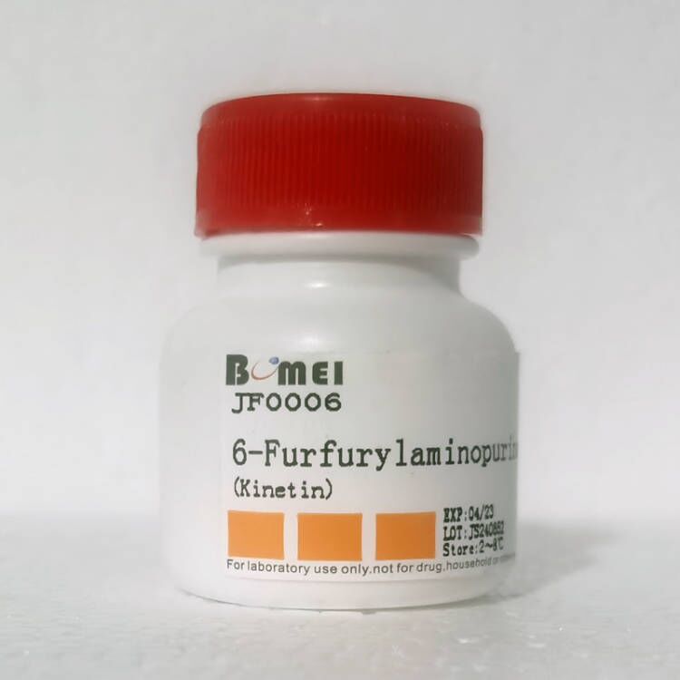 6-糠基氨基嘌呤/KT/激动素 &ge;99% 组培科研实验试剂525-79-1含票