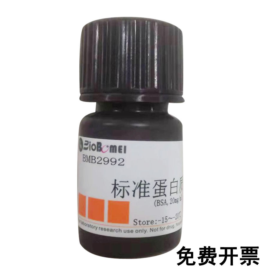 标准牛血清白蛋白溶液 /标准蛋白质溶液BSA1/5/10/20/50/100mg/ml