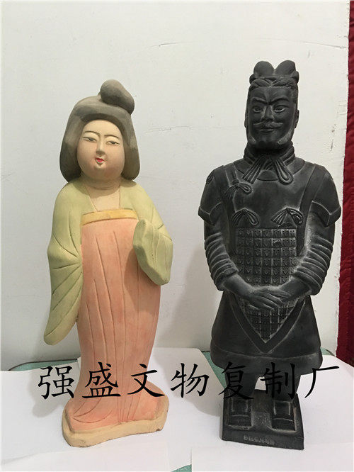 Terracotta Warriors Ladies Combination Factory Direct Sales Hot Special Offer Shaanxi Characteristic Decorative Ornaments All